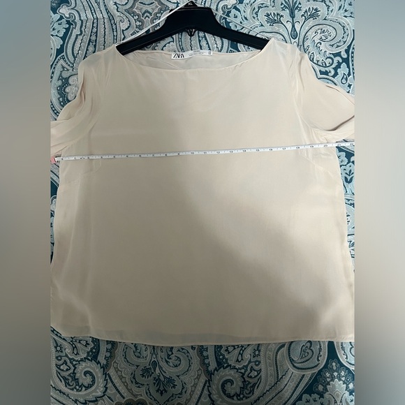 Zara Studio Boat Neck Blouse (Size L) - Picture 10 of 12